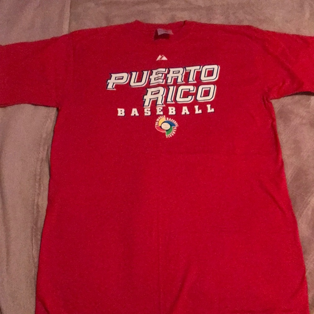 #51 Bernie Williams Puerto Rico World Baseball Classic T-Shirt